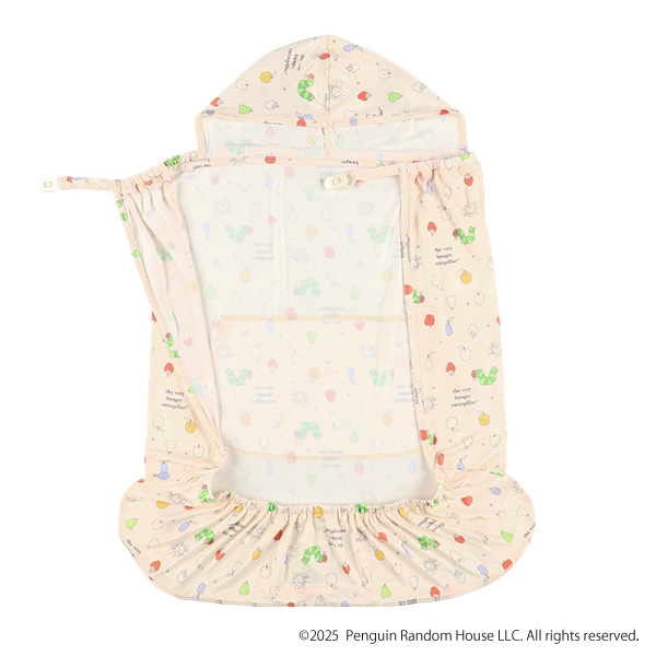 接触冷感UVマルチケープ（はらぺこあおむし）