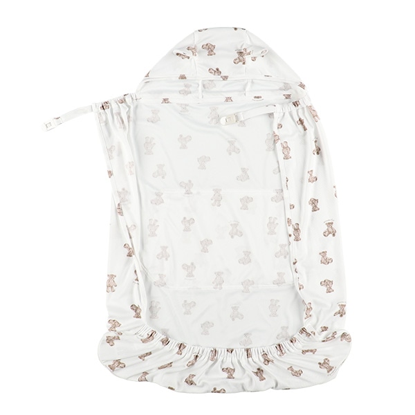 UVカット＋涼感素材 マルチケープ（くま）