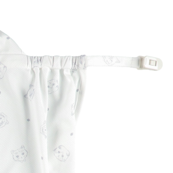 UVカット＋涼感素材 マルチケープ（ねこ）