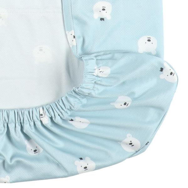 UVカット＋涼感素材 マルチケープ（白くま）