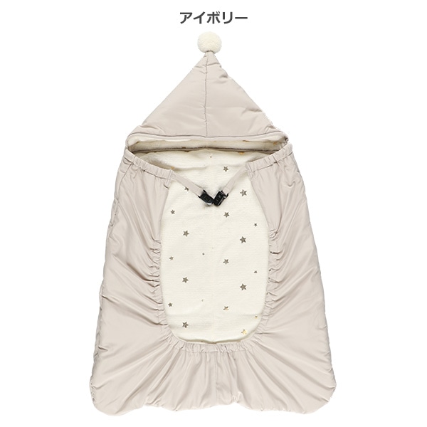 あったかケープ（箔プリント・星）