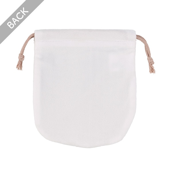 ダイカットフェイス巾着 ヒョウ柄（ハローキティ）