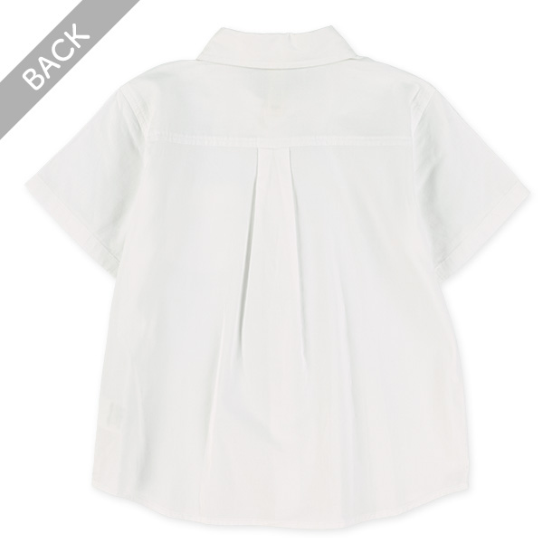 オックスフォード半袖シャツ