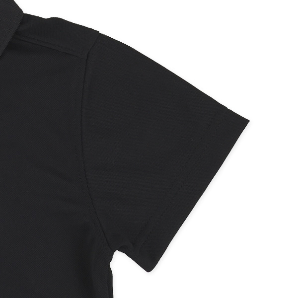 ナンバーワッペン半袖ポロシャツ