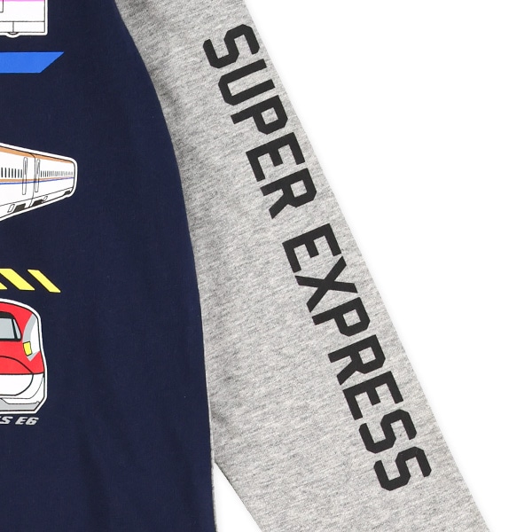 新幹線長袖Tシャツ