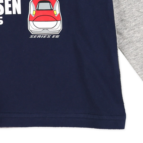 新幹線長袖Tシャツ
