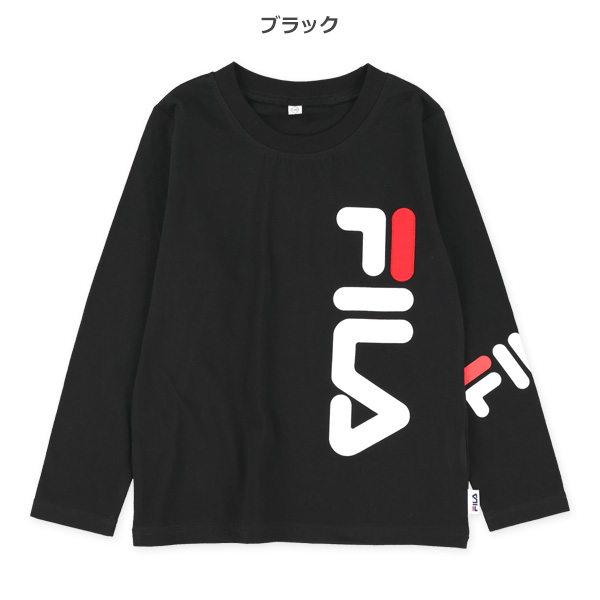 FILA）ロゴ長袖Tシャツ