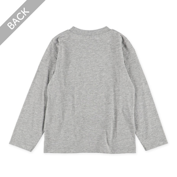発泡プリント長袖Tシャツ（宇宙・恐竜・ワールド）
