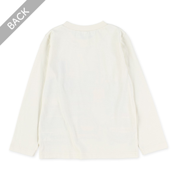 はたらくくるまビックプリント長袖Tシャツ