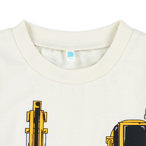 はたらくくるまビックプリント長袖Tシャツ