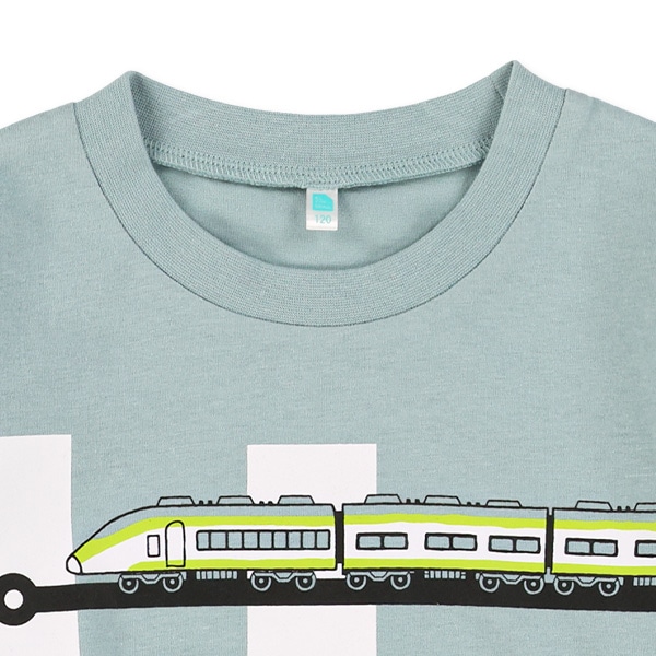 電車線路長袖Tシャツ