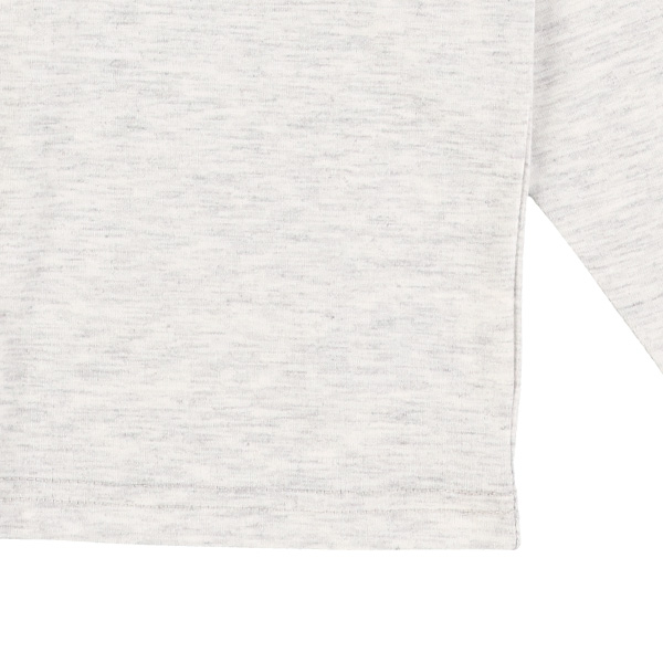 袖スナックフードプリント柄長袖Tシャツ