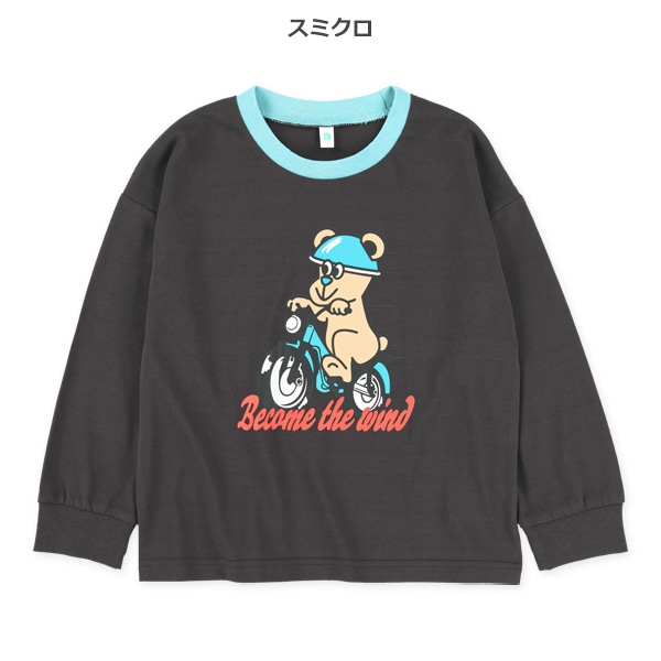 アメカジコミック長袖Tシャツ
