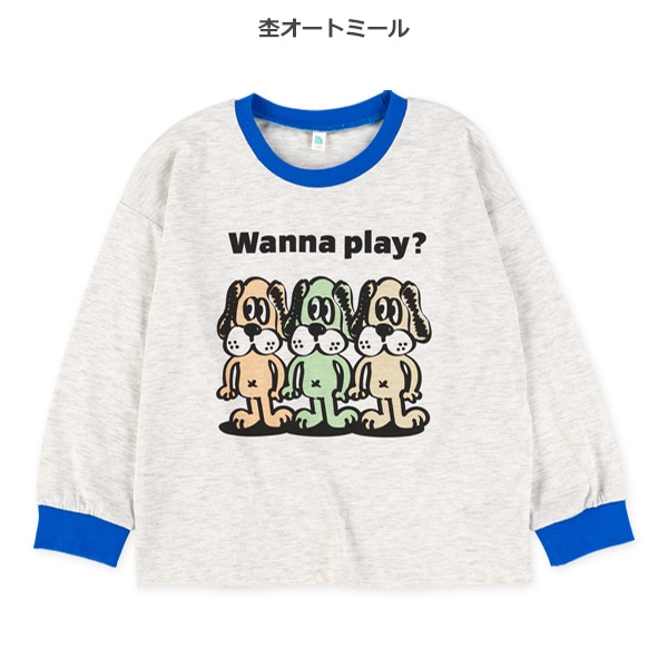 アメカジコミック長袖Tシャツ