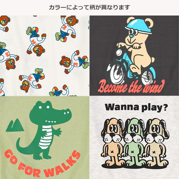 アメカジコミック長袖Tシャツ