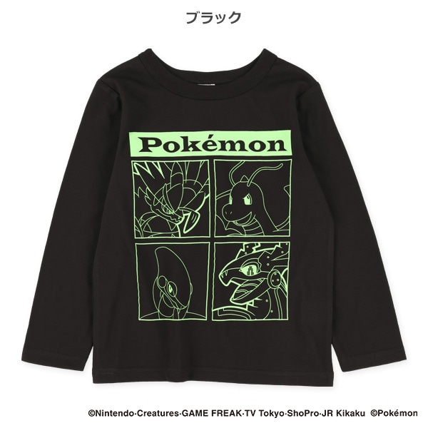 プリント長袖Tシャツ（ポケモン）