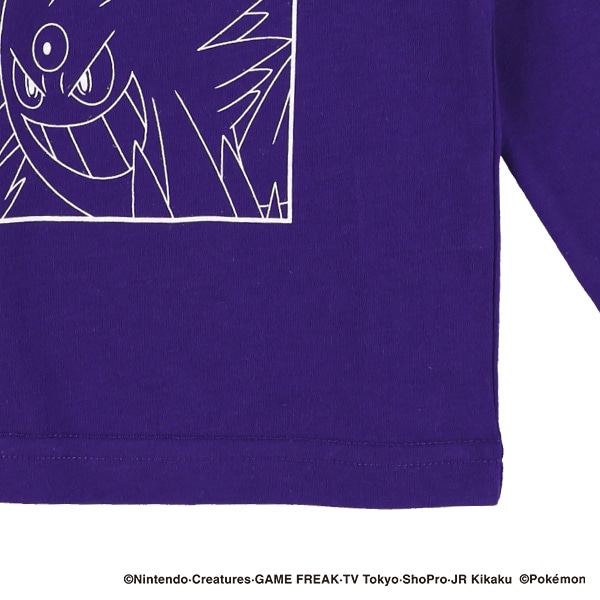 プリント長袖Tシャツ（ポケモン）
