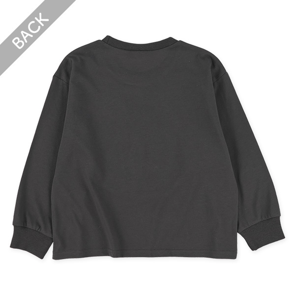 恐竜スパンコール長袖Tシャツ