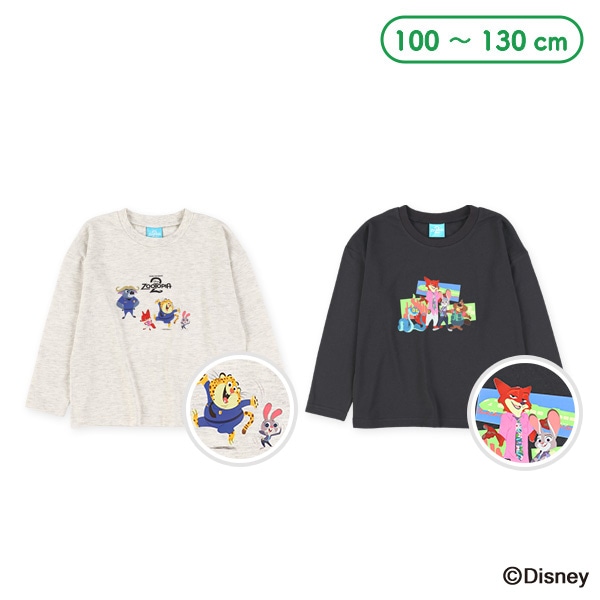長袖Tシャツ（ズートピア）