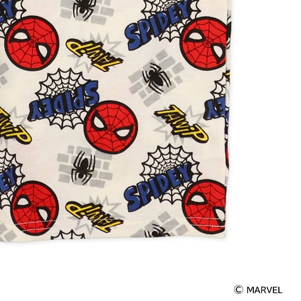 総柄半袖Tシャツ（スパイダーマン）