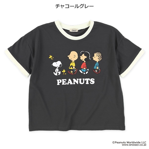 ワイド半袖Tシャツ（スヌーピー）