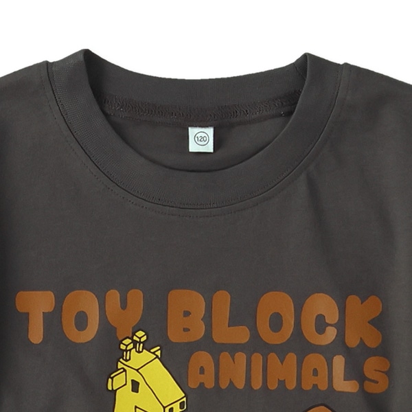トイブロックアニマル半袖Tシャツ