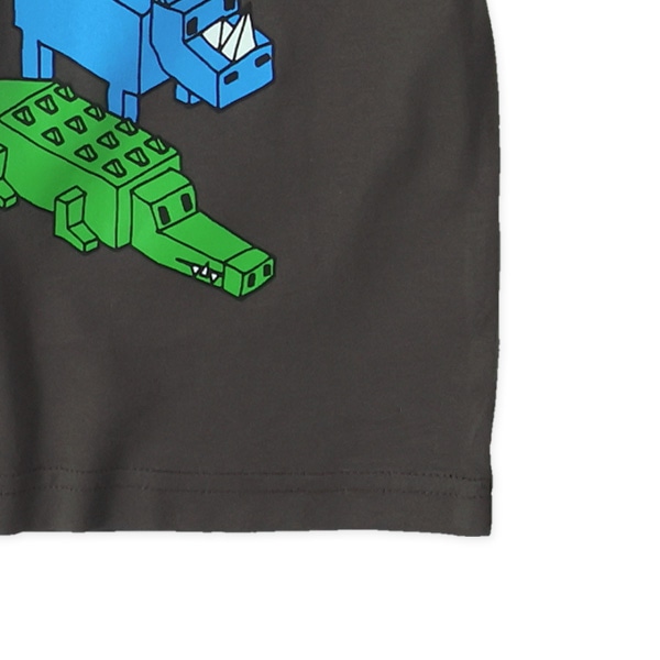 トイブロックアニマル半袖Tシャツ