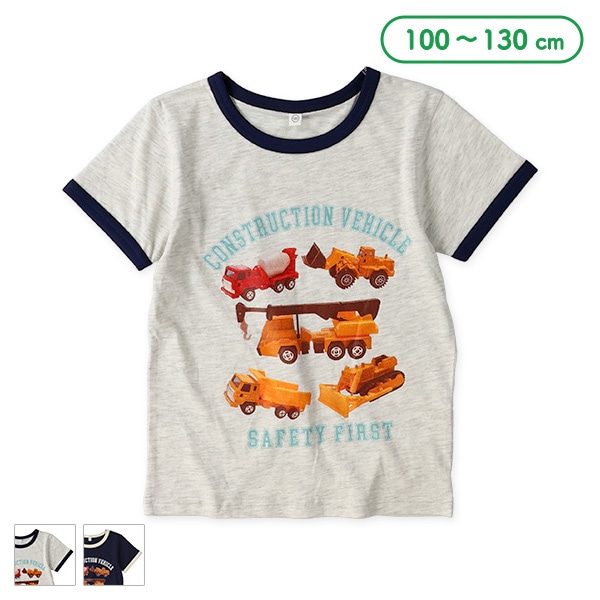 のりもの写真半袖Tシャツ