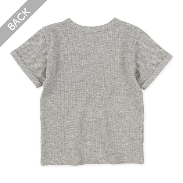 ワッフル半袖Tシャツ