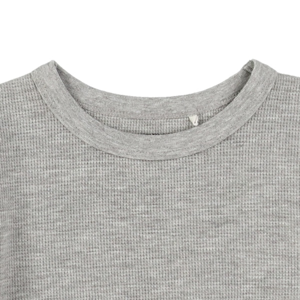 ワッフル半袖Tシャツ