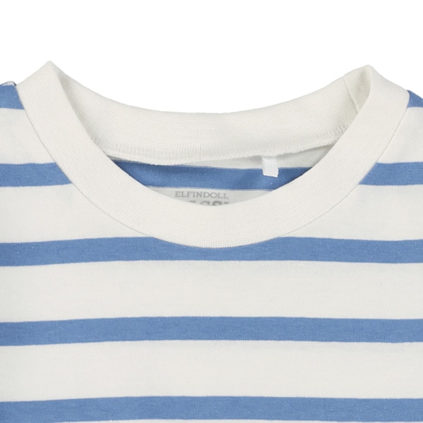 シングルボーダー半袖Tシャツ