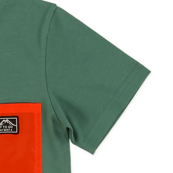 チケット付きポケット半袖Tシャツ