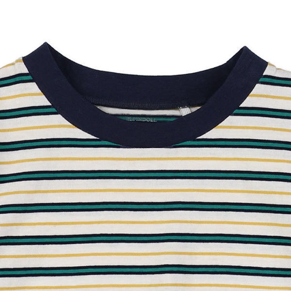 マルチボーダー半袖Tシャツ