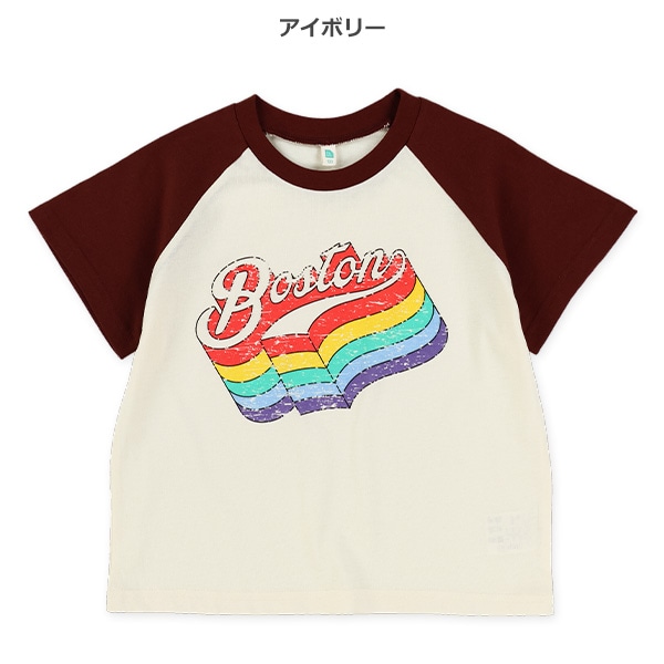 レインボーサークルロゴ半袖Tシャツ