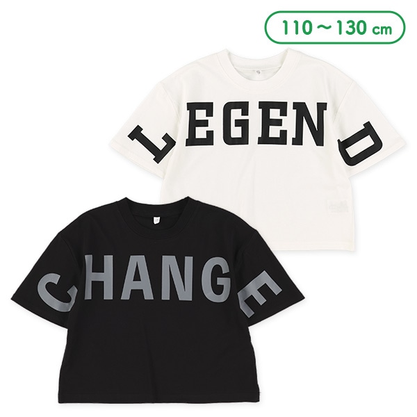 ビッグロゴプリント半袖Tシャツ