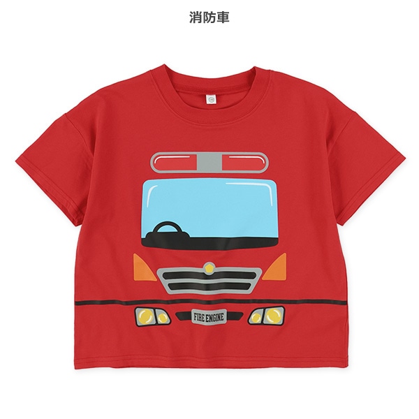 なりきり乗り物半袖Tシャツ