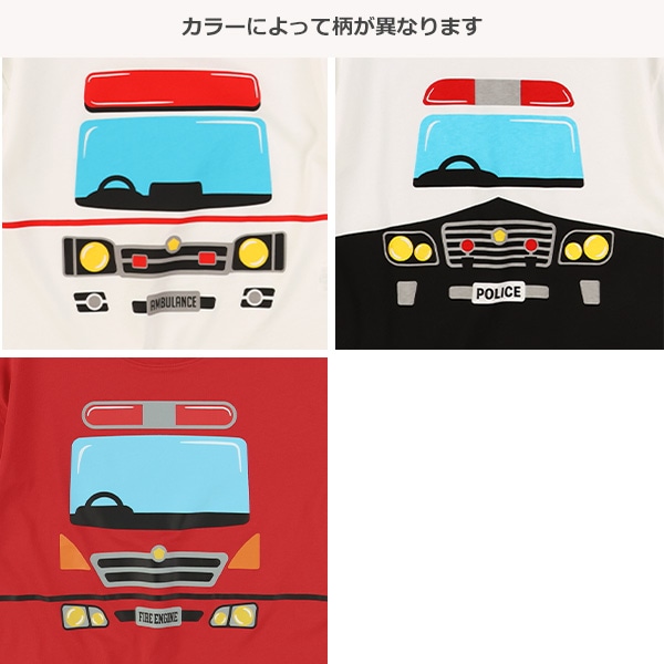 なりきり乗り物半袖Tシャツ