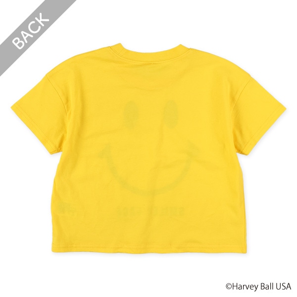 スマイリーフェイス半袖Tシャツ
