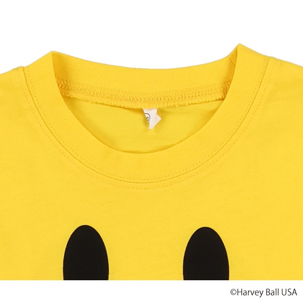 スマイリーフェイス半袖Tシャツ