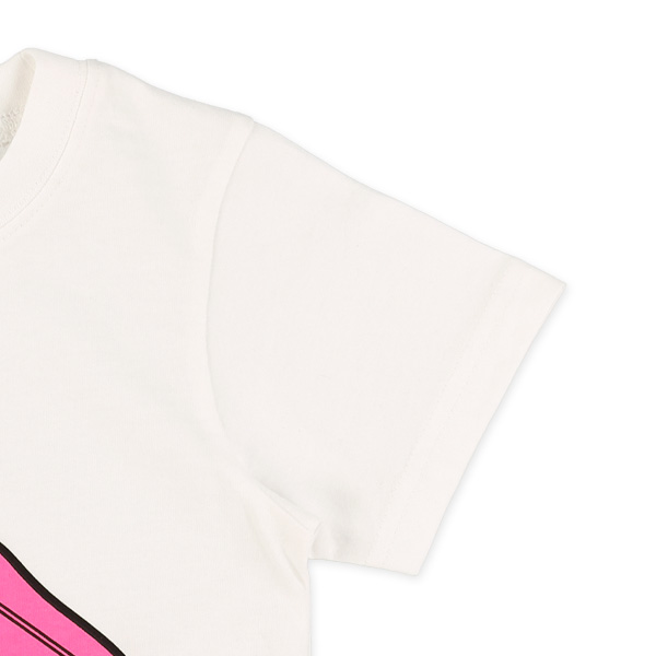 ポーチ斜め掛けプリント半袖Tシャツ