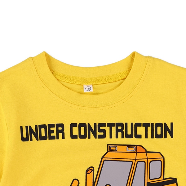 はたらくくるまビッグプリント半袖Tシャツ