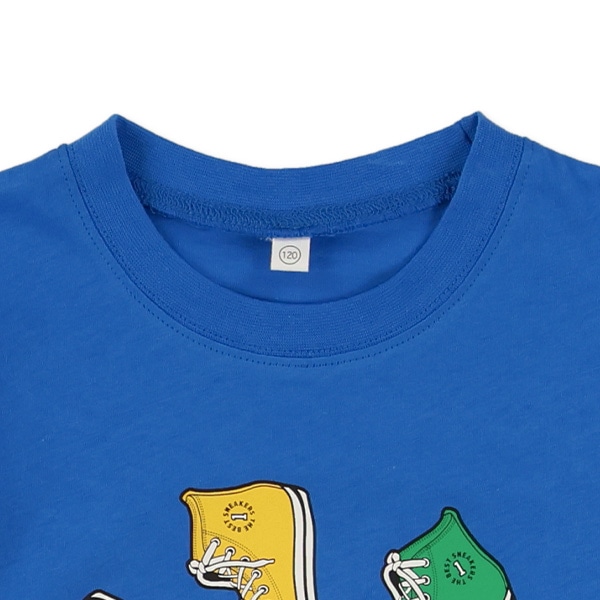 シューズ柄半袖Tシャツ