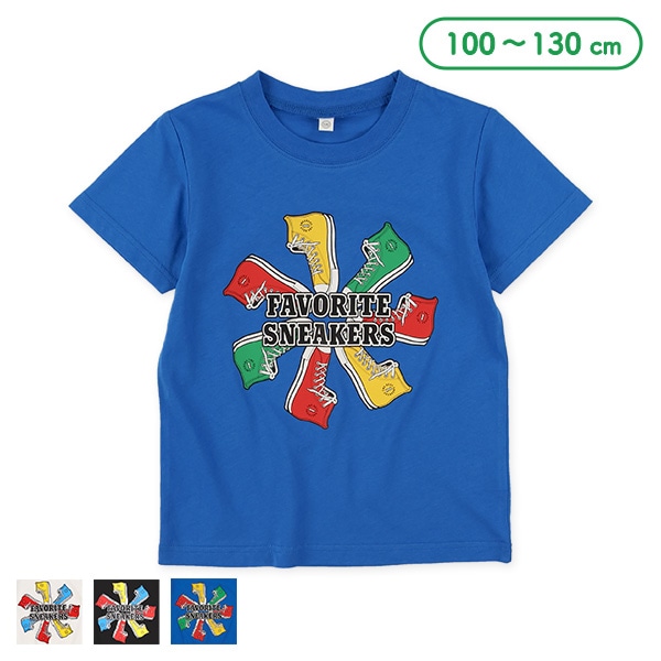 シューズ柄半袖Tシャツ