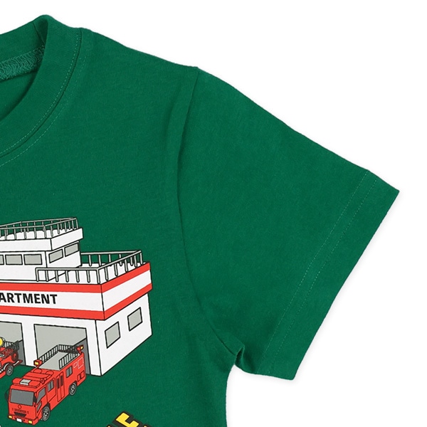 はたらくくるまロゴ半袖Tシャツ