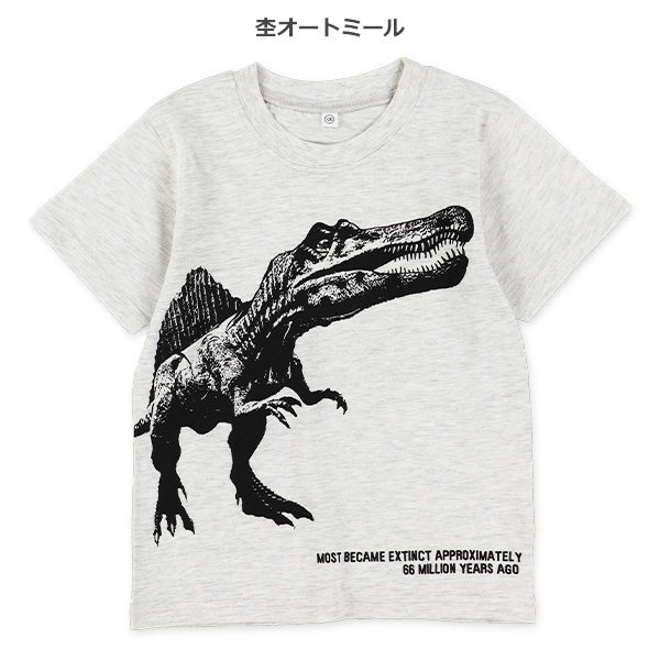 恐竜ビッグフェイス半袖Tシャツ