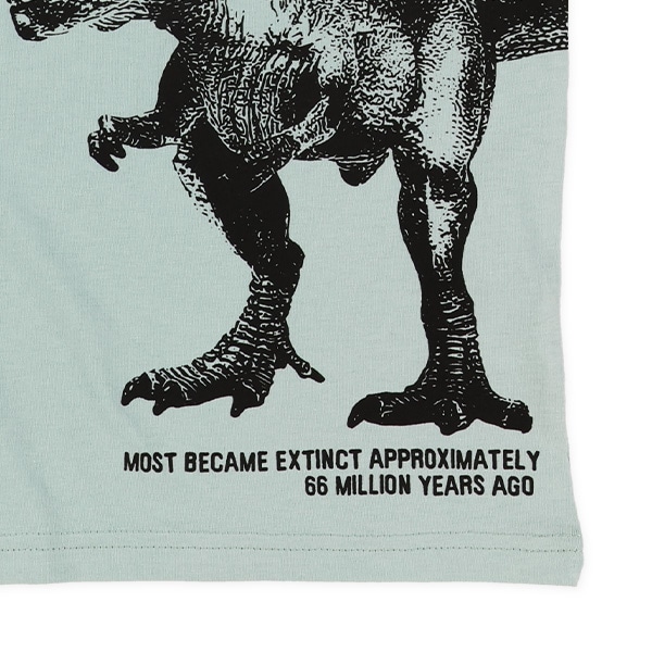 恐竜ビッグフェイス半袖Tシャツ