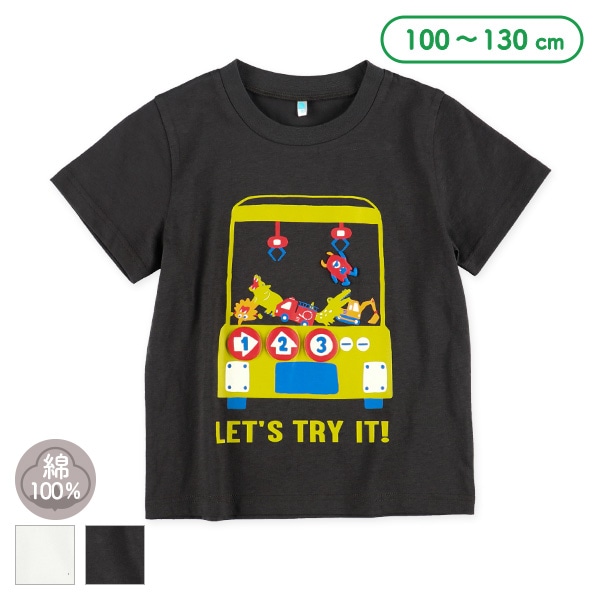 ぬいぐるみゲーム発泡プリント半袖Tシャツ