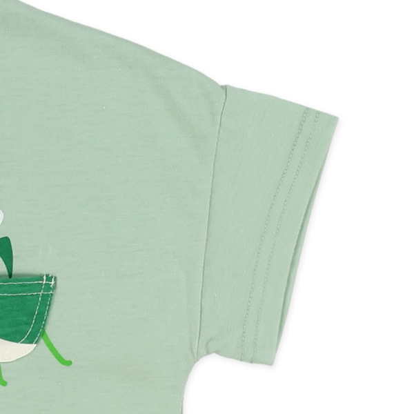 生き物ポケット半袖Tシャツ