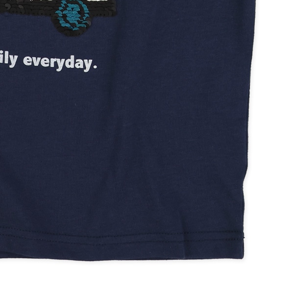 スパンコール半袖Tシャツ