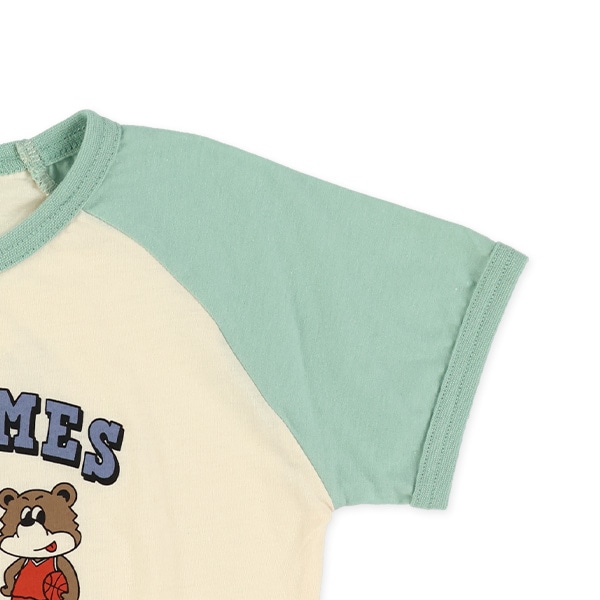 くまトリオラグラン半袖Tシャツ